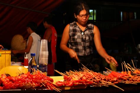 Dipolog City: Barbecue Stalls along Dipolog Sunset Boulevard