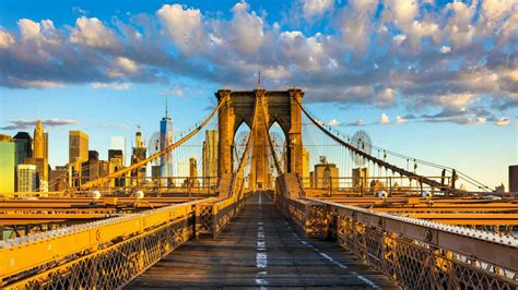 Brooklyn Bridge Sunset Wallpaper