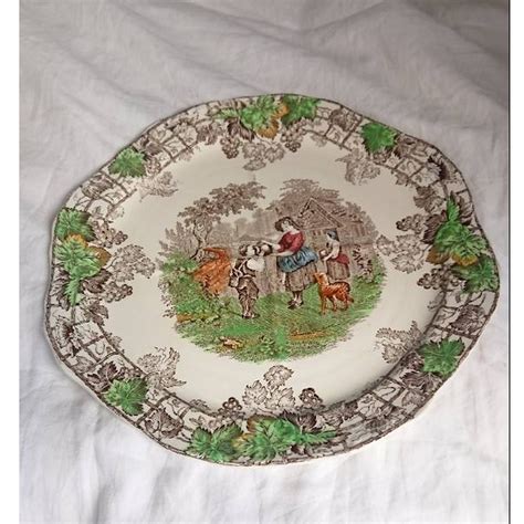 Copeland England Spode's Byron Series No.2. Decorative Serving Plate 24 ...