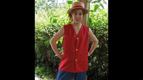 One Piece: Luffy Costume Tutorial - YouTube