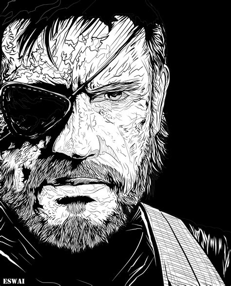 ArtStation - Venom Snake MGSV