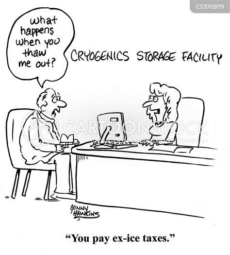 Cryonics Cartoons and Comics - funny pictures from CartoonStock