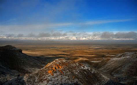 Wyoming Photos: Absaroka Mountains from Polecat Bench