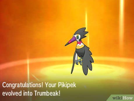 How to Evolve Pikipek in Pokemon Sun and Moon: 11 Steps