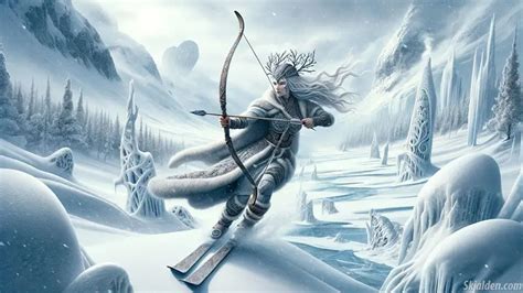 Skadi | The Winter “Goddess” of Hunt and Skiing - Norse Mythology