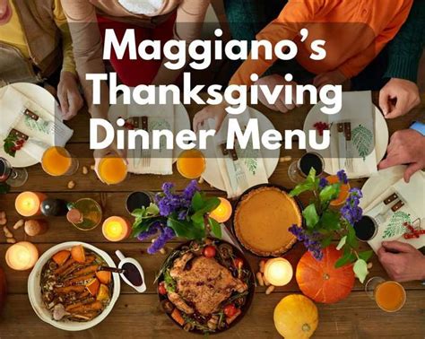 Maggiano’s Thanksgiving Dinner Menu 2024 - Its Yummi