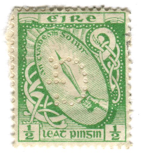 Ireland postage stamp: Sword of Light - a photo on Flickriver