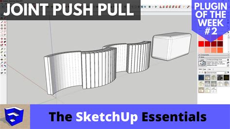 Push Pull Curved Surfaces in SketchUp with Joint Push Pull - Plugin of ...