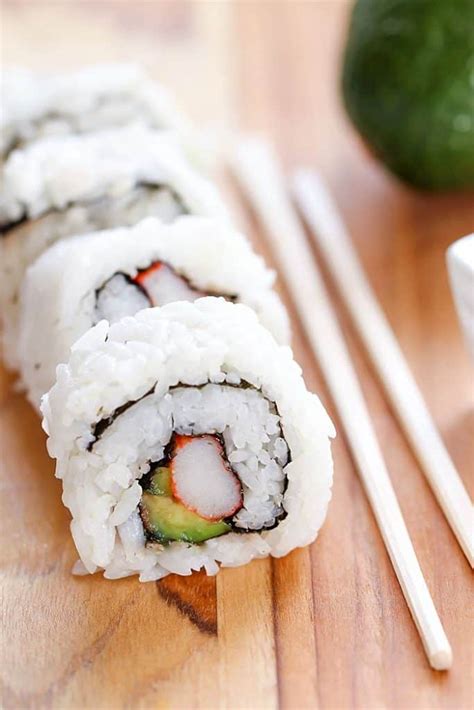 Easy California Sushi Rolls - Yummy Healthy Easy