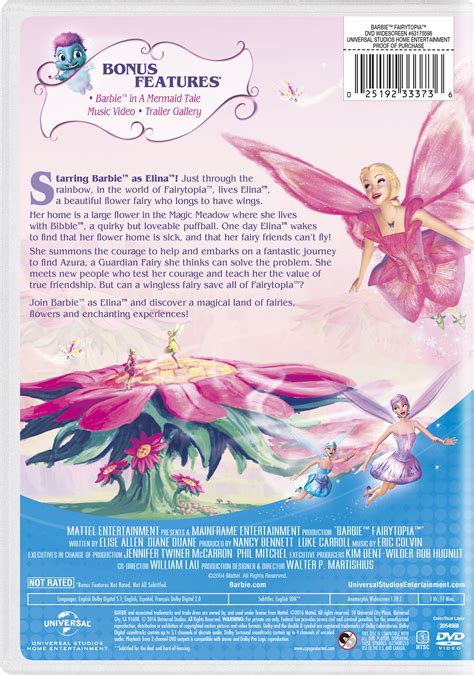 Barbie Fairytopia | Movie Page | DVD, Blu-ray, Digital HD, On Demand ...