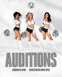 Raiderettes Auditions Set for April 16