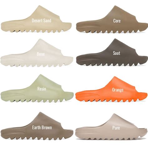 Yeezy slide colors | Fashion shoes, Swag shoes, Sneakers fashion