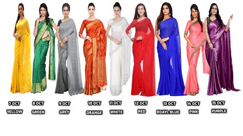 9 colours of Navratri 2024 | Dresses to wear in Navratri 2024 | HinduPad