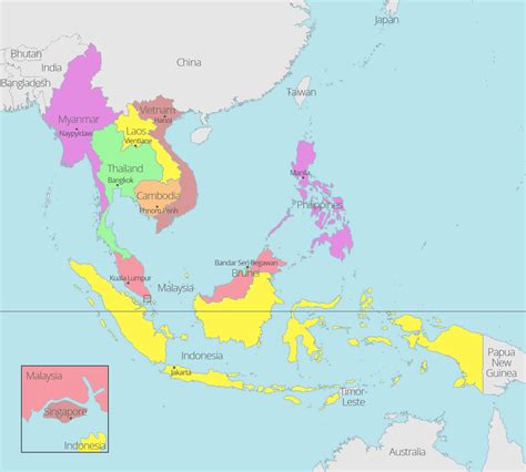 8 free maps of ASEAN and Southeast Asia - ase/anup