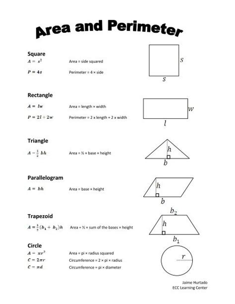 Circle Triangle Rectangle Square