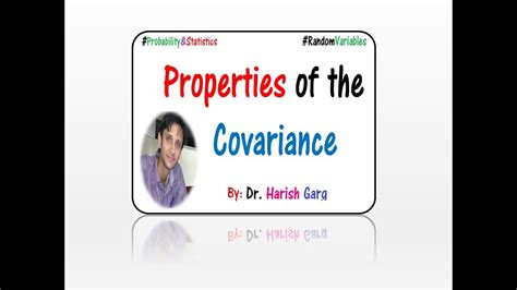 Properties of the Covariance - YouTube