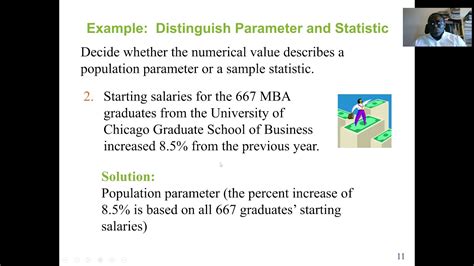 Population and Sample, Parameter and Statistics - YouTube