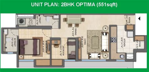 Lodha Amara Floor Plan - floorplans.click