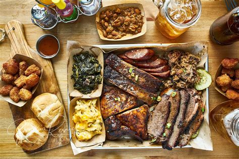 texas style bbq meal with all the fixings | Bbq recipes, Food, Cookout menu