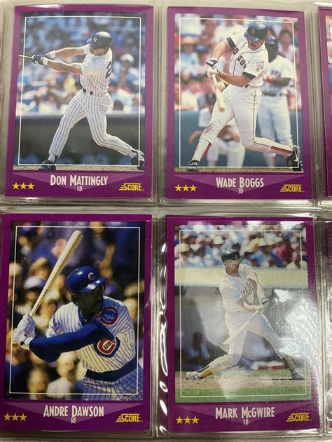 Lot - (3pc) Baseball Trading Card Albums