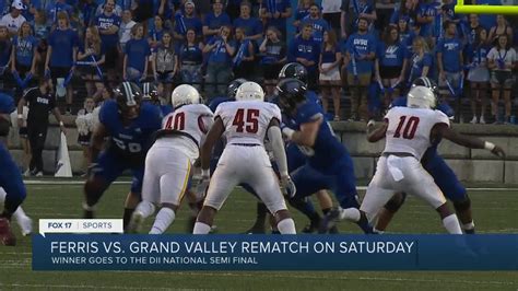 GV football preps for rematch against Ferris State