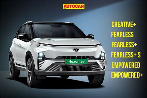 Tata Nexon ev price, facelift features, trims, variants, battery, range ...