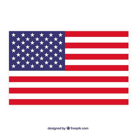 American flag background | Premium AI-generated vector