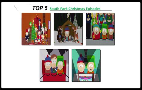 Top 5 South Park Christmas Episodes by Media201055 on DeviantArt