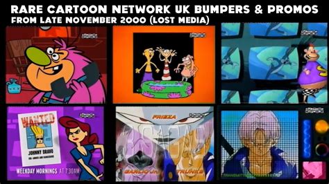 Rare Cartoon Network UK Bumpers & Promos From Late November 2000 (Lost ...