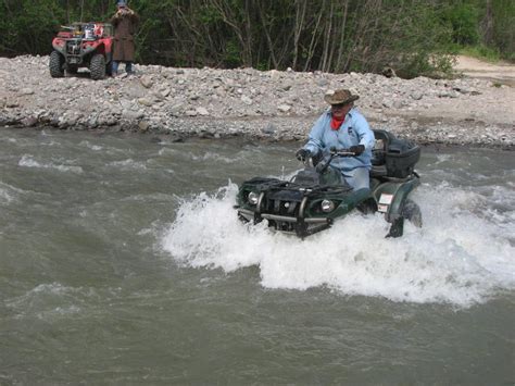 HIGH WATER at COW CREEK..... | Yamaha Grizzly ATV Forum