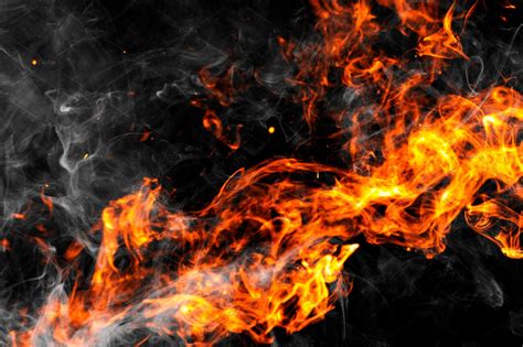 Fire flames background | High-Quality Abstract Stock Photos ~ Creative ...