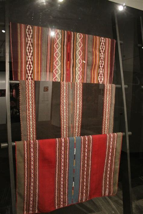 Display of Center for Traditional Textiles of Cusco contemporary Inca ...