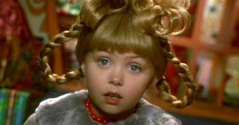 Cindy Lou From 'How The Grinch Stole Christmas' Looks *Way* Different ...