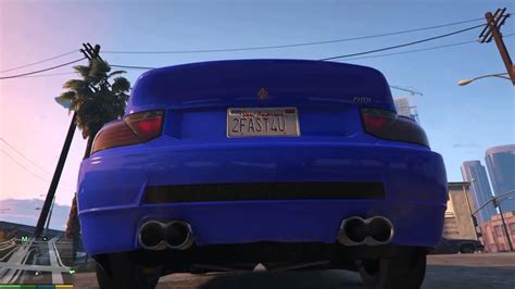 Custom License Plate - GTA V PC - YouTube