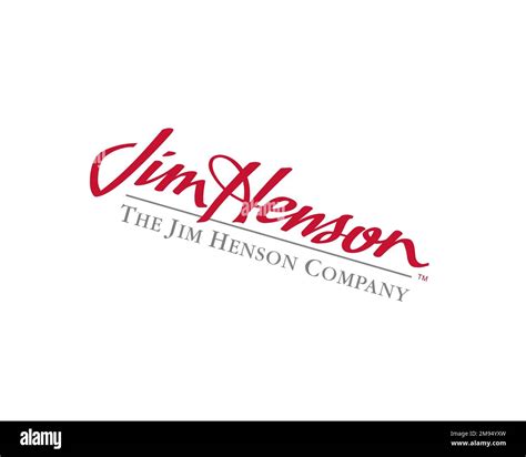 The Jim Henson Company, Rotated Logo, White Background B Stock Photo ...