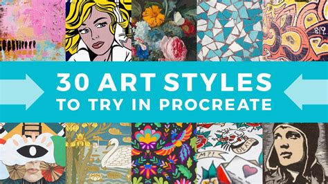 30 art styles to try in procreate – Artofit