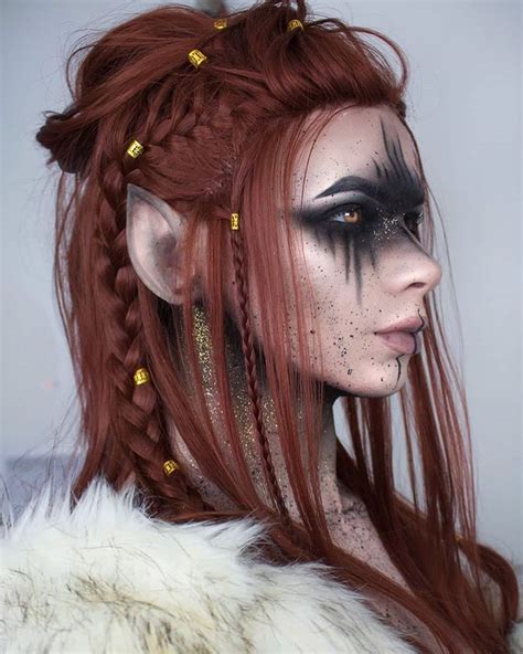 @zorinblitzz 🖤 | Fantasy makeup, Costume makeup, Cosplay makeup