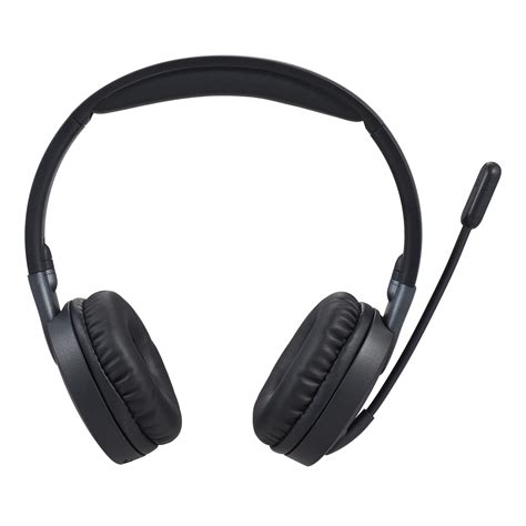 onn. Wireless On-Ear Headphones With Rotating Boom Microphone - Walmart.com