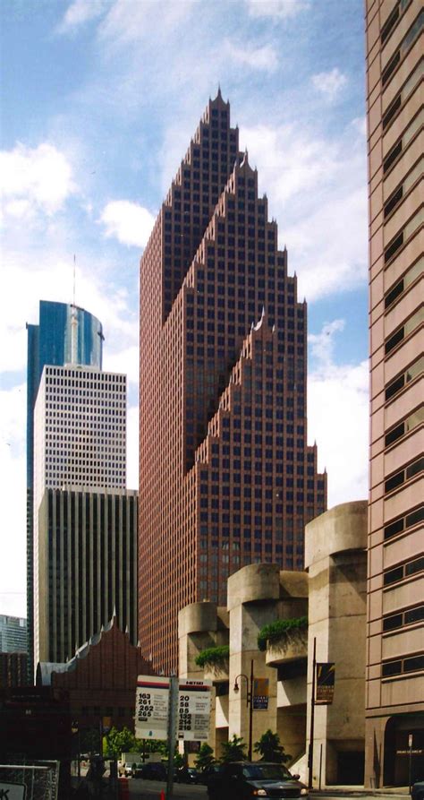 Bank of America Center, Houston, Texas-USA; 237.8 m 56 fl; completion ...