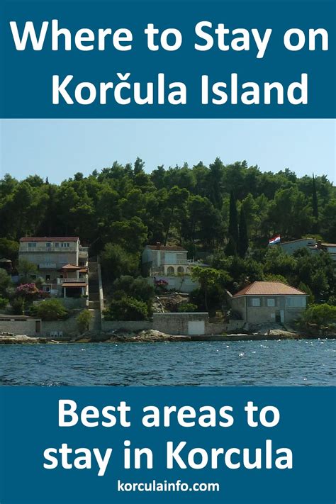 Where to stay on Korcula Island?