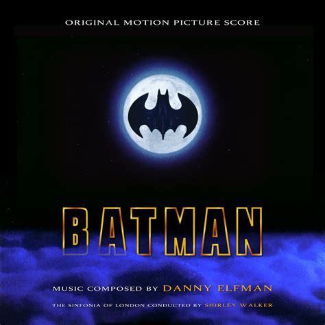 Batman (Danny Elfman) | The Soundtrack Gallery: Custom Soundtrack Covers