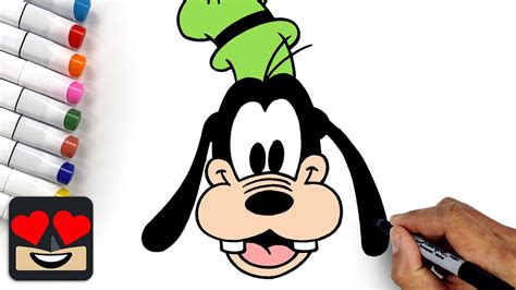 How To Draw Goofy for Beginners - YouTube