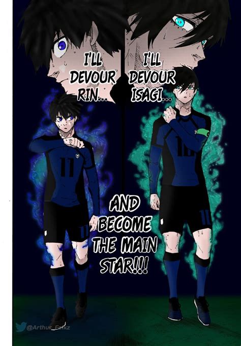 "I'll DEVOUR You and BECOME the Main Star" - Isagi & Rin