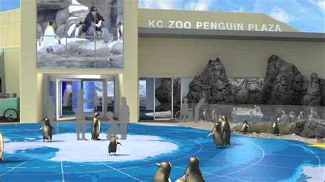 Kansas City Zoo's Penguin Plaza - YouTube