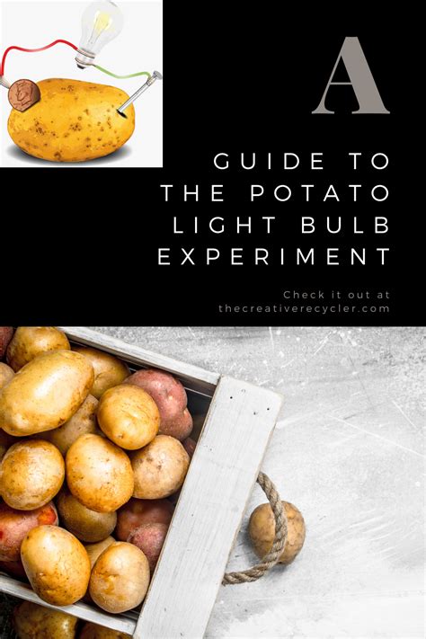 A Guide to the Potato Light Bulb Experiment | 1, 2 Potato | Potato ...