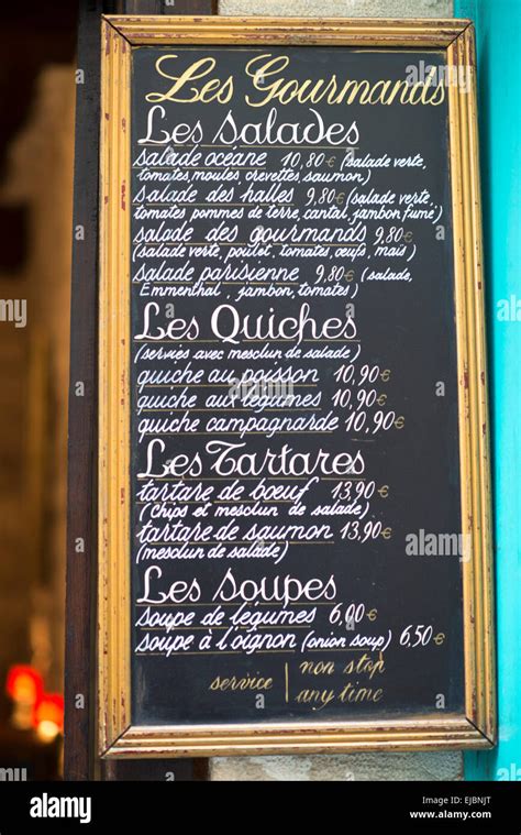 Gaya Terbaru 36+ Paris France Cafe Menus