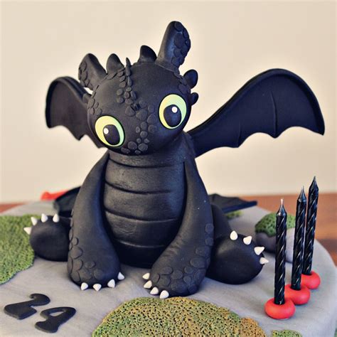 Toothless Dragon Cake Ideas - Wiki Cakes