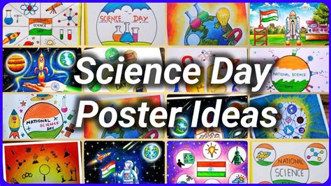 National Science Day drawing ideas, National Science Day poster making ...