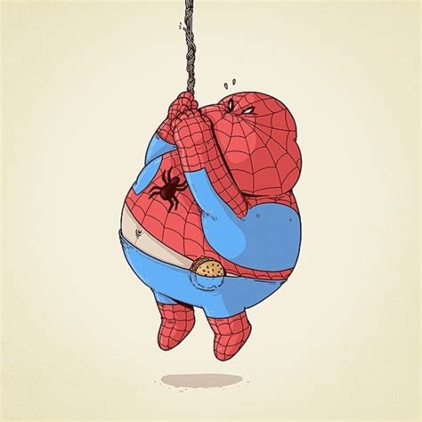 spiderman, Fat, Marvel, Comics, Cartoon, Movie Wallpapers HD / Desktop ...