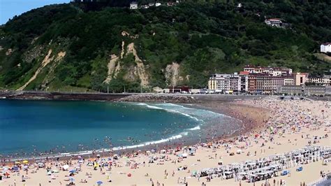 Donostia San Sebastián Playa Zurriola Surf Euskadi Verano - YouTube